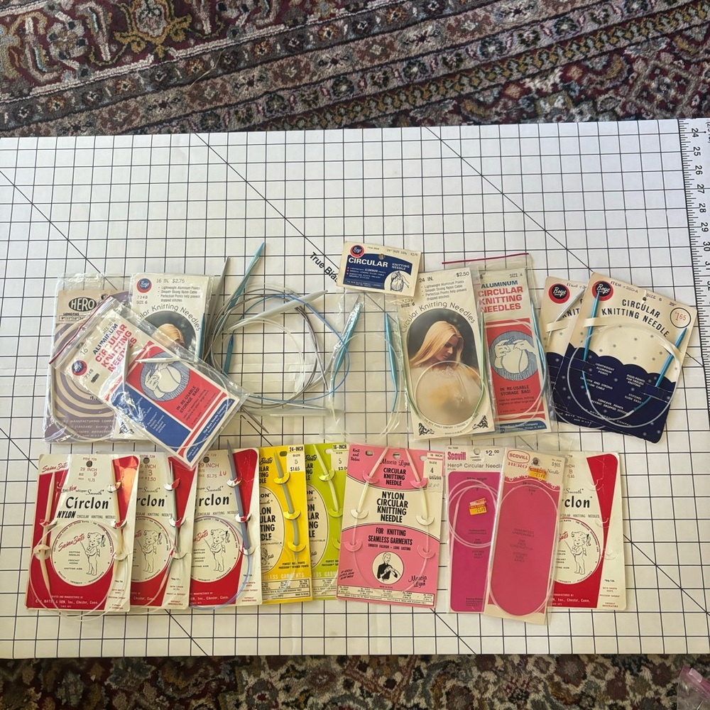 Circular Knitting Needles, Various Sizes